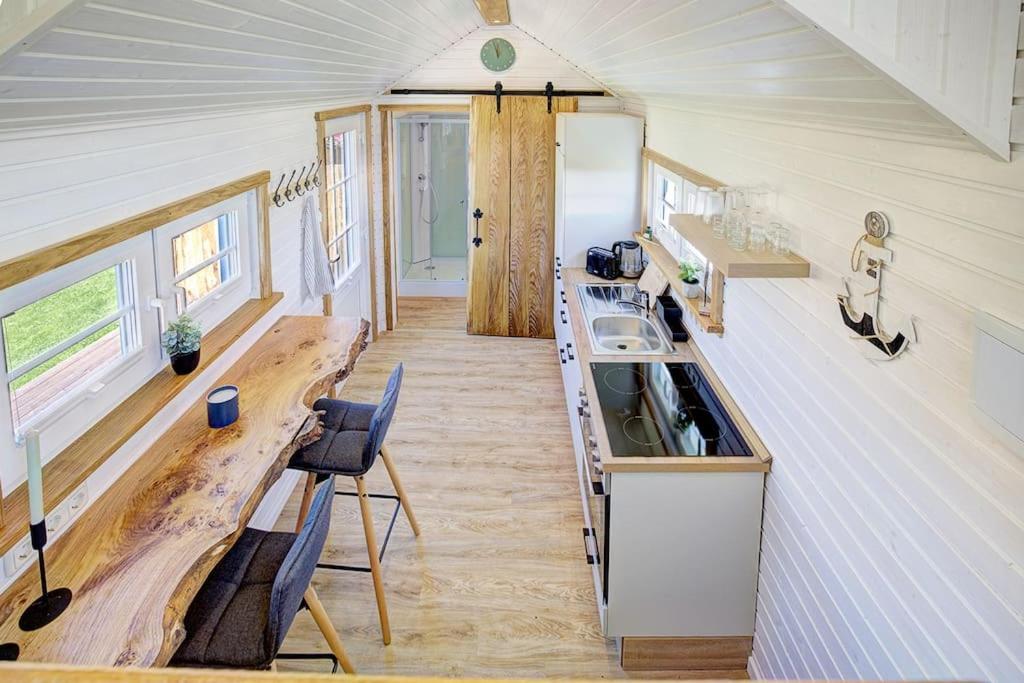 Tiny House Strandhaekster Westerdeichstrich Exterior foto